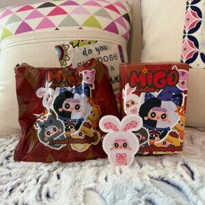 Migo Little Troublemaker Series Plush Pendant Blind - Cream White Rabbit